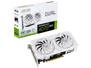 کارت گرافیک ایسوس مدل ASUS Dual GeForce RTX 4070 SUPER EVO White O12GB